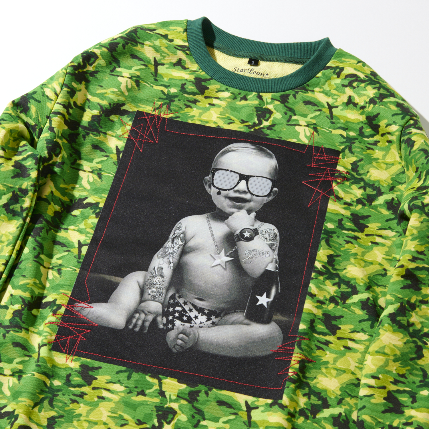 ストリートブランドスターリアン　大人気3Dベイビースウェット