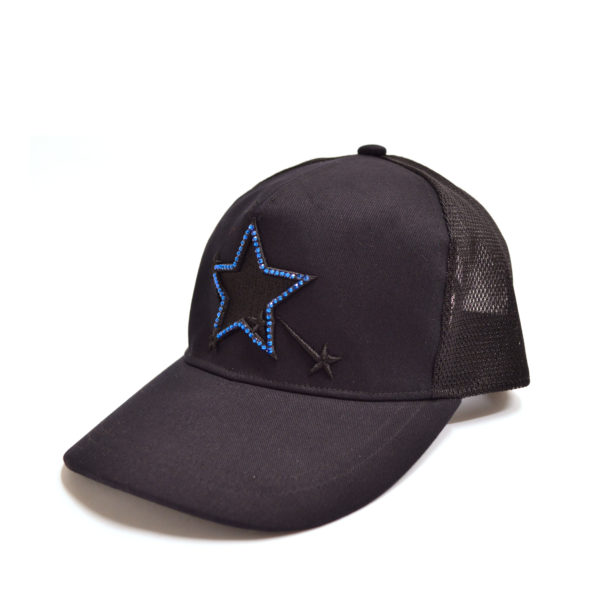 【STARLEONE TOKYO】スターレオーネ SWALLOW MESH CAP BLACK【CAPLI BLUE】