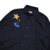 【STARLEONE TOKYO】 LIGHTNING BLUE＆STAR PAINT LONG SHIRT【NAVY】 - 画像 (3)