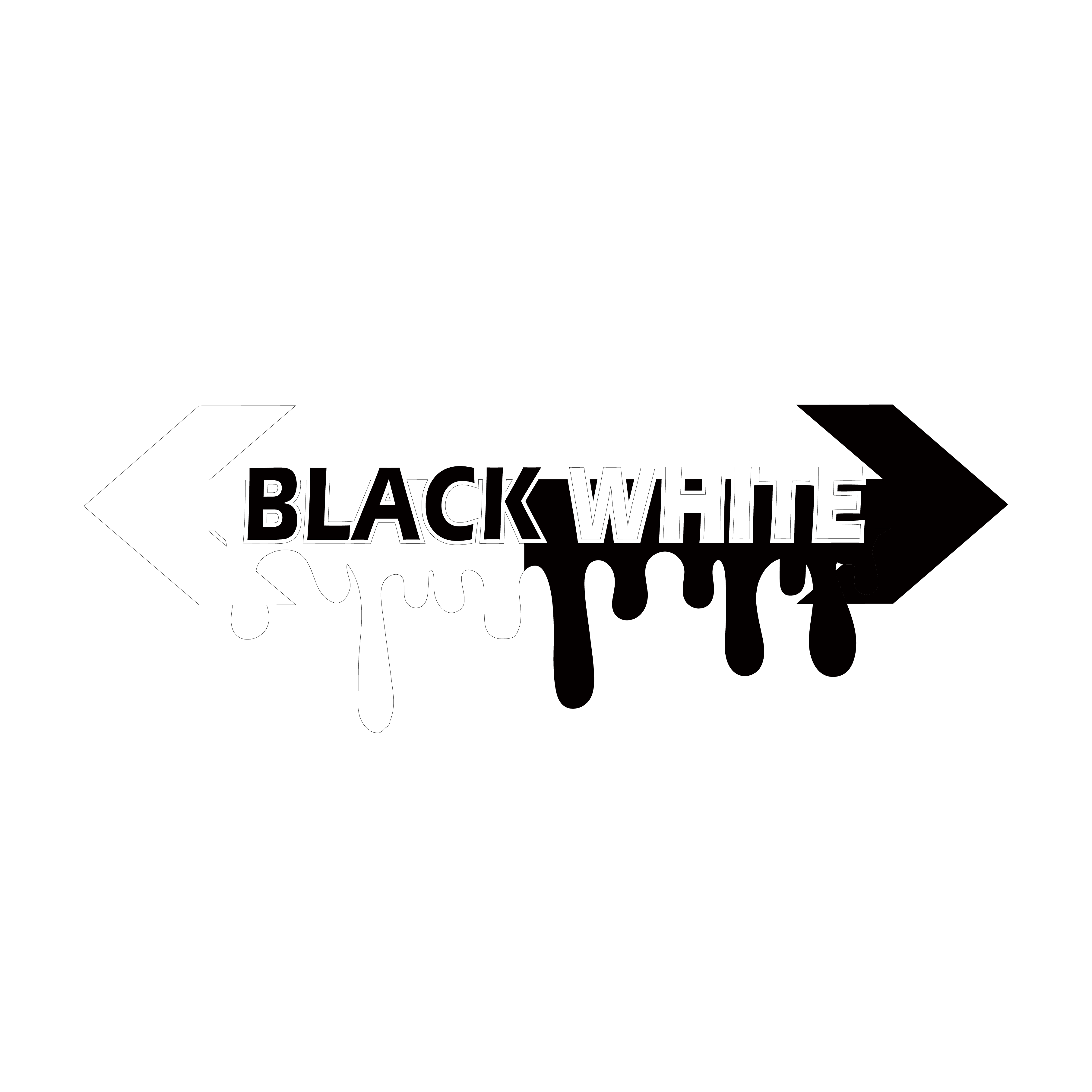 BLACK WHITE