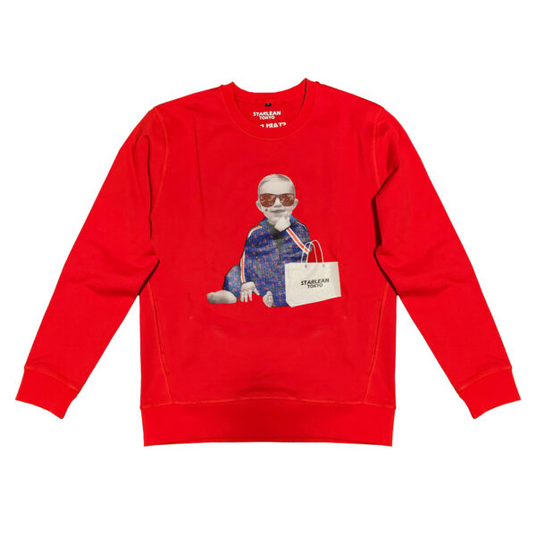 【STARLEAN TOKYO】JERSEY BABY SWEAT【RED】