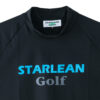 【STARLEAN GOLF】MOCK NECK T-SHIRT【BLACK】 - 画像 (2)
