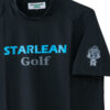 【STARLEAN GOLF】MOCK NECK T-SHIRT【BLACK】 - 画像 (3)
